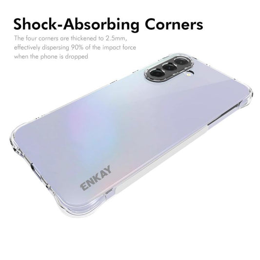 ENKAY Clear TPU Funda antideslizante a prueb...