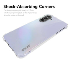ENKAY Clear TPU Funda antideslizante a prueb...