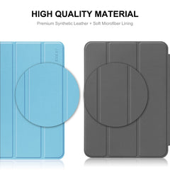 Para Xiaomi Pad 6 ENKAY Tri-fold Custer Text...