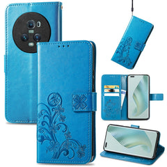 Estuche para teléfono de cuero con hebilla e...
