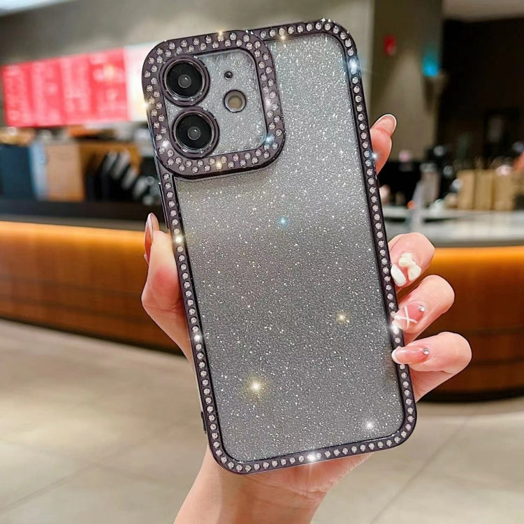 Estuche para teléfono de TPU plateado con br...