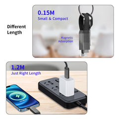 ENKAY ENK-CB134 4 en 1 60W USB-A / Tipo-C a ...