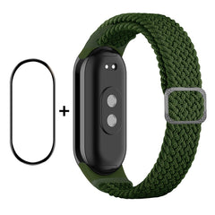 ENKAY Protector de Pantalla + Correa de Nylon para Xiaomi Mi Band 8