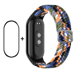 ENKAY Protector de Pantalla + Correa de Nylon para Xiaomi Mi Band 8
