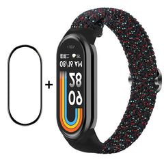 ENKAY Protector de Pantalla + Correa de Nylon para Xiaomi Mi Band 8