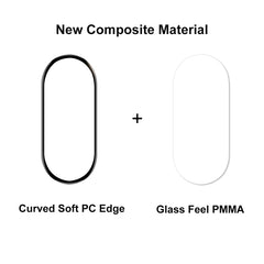ENKAY Protector de Pantalla + Correa de Nylon para Xiaomi Mi Band 8