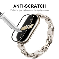 ENKAY Protector de Pantalla + Correa de Nylon para Xiaomi Mi Band 8