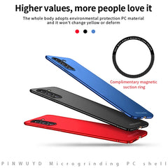 PINWUYO Magnetic Magsafe Frosted PC Estuche ...