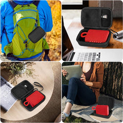 Para altavoz JBL GO3, bolsa protectora de ca...