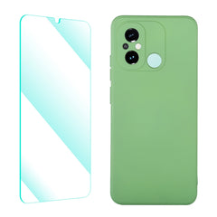 Funda para teléfono de silicona líquida ENKA...