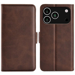 Estuche para teléfono de cuero con tapa hori...