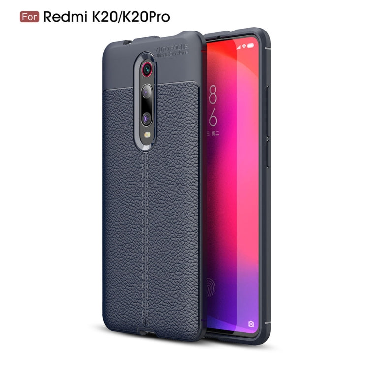 Funda Litchi Texture TPU a prueba de golpes ...