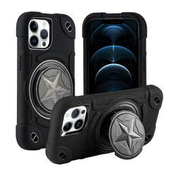 Shield PC Funda híbrida de silicona para tel...