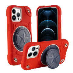 Shield PC Funda híbrida de silicona para tel...