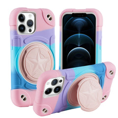 Shield PC Funda híbrida de silicona para tel...