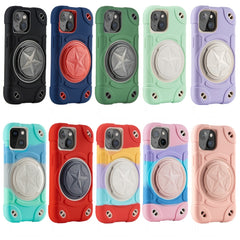 Shield PC Funda híbrida de silicona para tel...