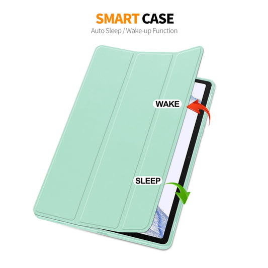 ENKAY Tri-fold Custer Leather TPU Funda inte...
