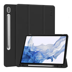 ENKAY Tri-fold Custer Leather TPU Funda inte...