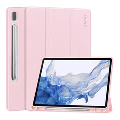 ENKAY Tri-fold Custer Leather TPU Funda inte...