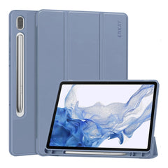 ENKAY Tri-fold Custer Leather TPU Funda inte...