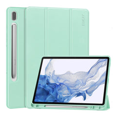 ENKAY Tri-fold Custer Leather TPU Funda inte...