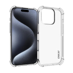 ENKAY Clear TPU Estuche para teléfono a prue...