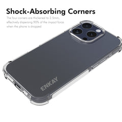 ENKAY Clear TPU Estuche para teléfono a prue...