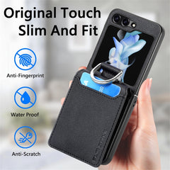 JUNSUN MAY Lychee Pattern Leather Skin PC Es...