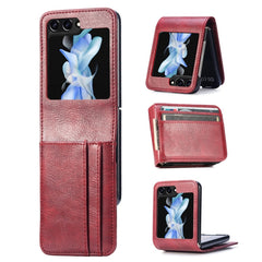 Funda de teléfono plegable de cuero PU JUNSU...