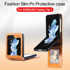 Funda de teléfono plegable de cuero PU JUNSU...