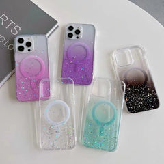 Estuche para teléfono MagSafe Glitter Hybrid...