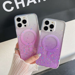 Estuche para teléfono MagSafe Glitter Hybrid...