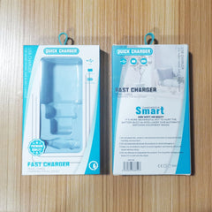 Cargador de puerto dual USB PD30W USB-C / Ty...