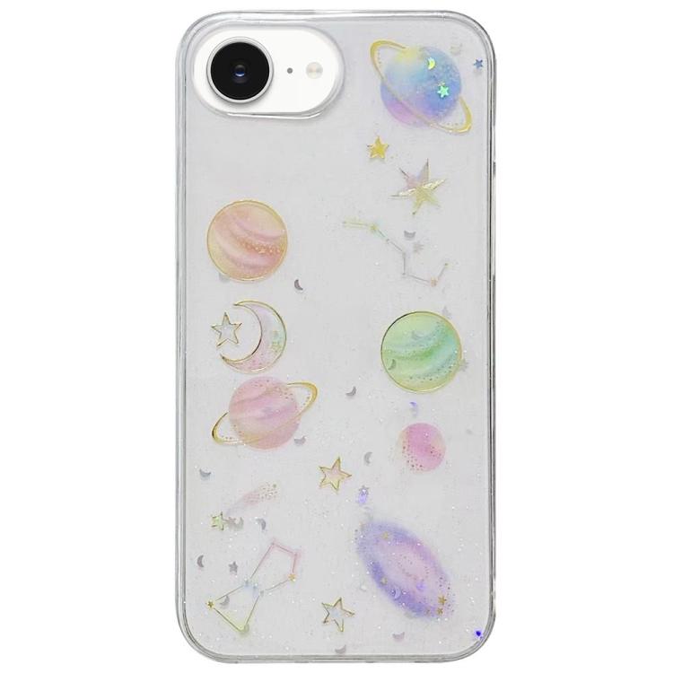 Cosmic Star Glitter Epoxi TPU Funda para tel...