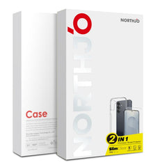 NORTHJO Caja de teléfono de TPU transparente...