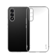 Funda para teléfono TPU ultrafina transparen...
