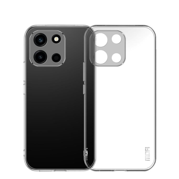Funda para teléfono TPU ultrafina transparen...