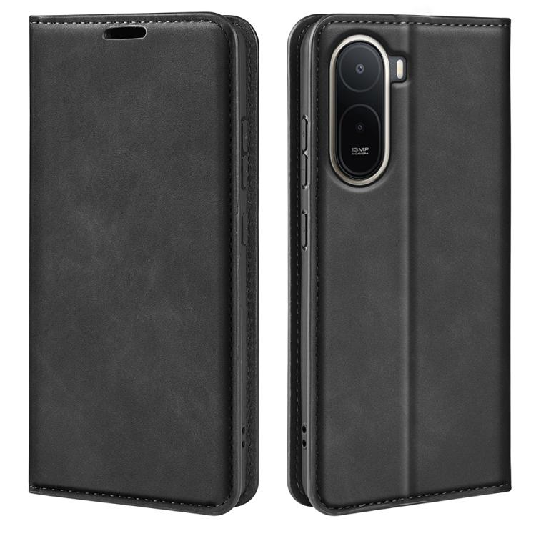 Funda para teléfono de cuero con succión mag...