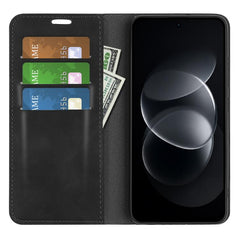 Funda para teléfono de cuero con succión mag...