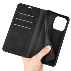Funda para teléfono de cuero con succión mag...