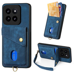 Funda de teléfono de cuero plegable con bill...
