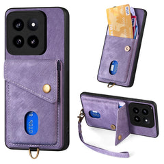Funda de teléfono de cuero plegable con bill...