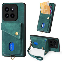 Funda de teléfono de cuero plegable con bill...