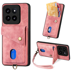 Funda de teléfono de cuero plegable con bill...