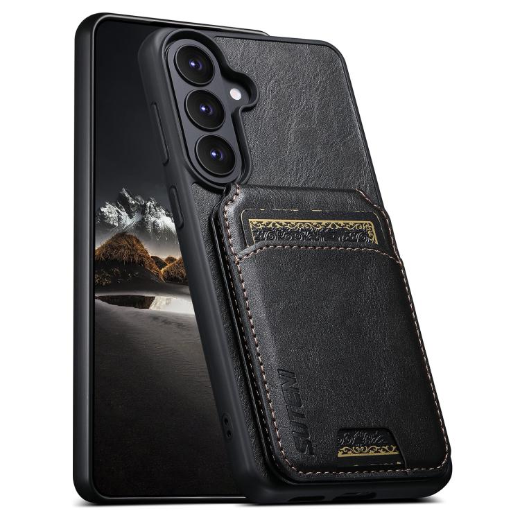 Suteni H02 Funda de cuero para teléfono con ...