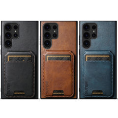 Suteni H02 Funda de cuero para teléfono con ...