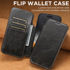 Funda magnética de cuero para teléfono Suten...