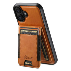Suteni H17 Oil Eax Funda de cuero para teléf...