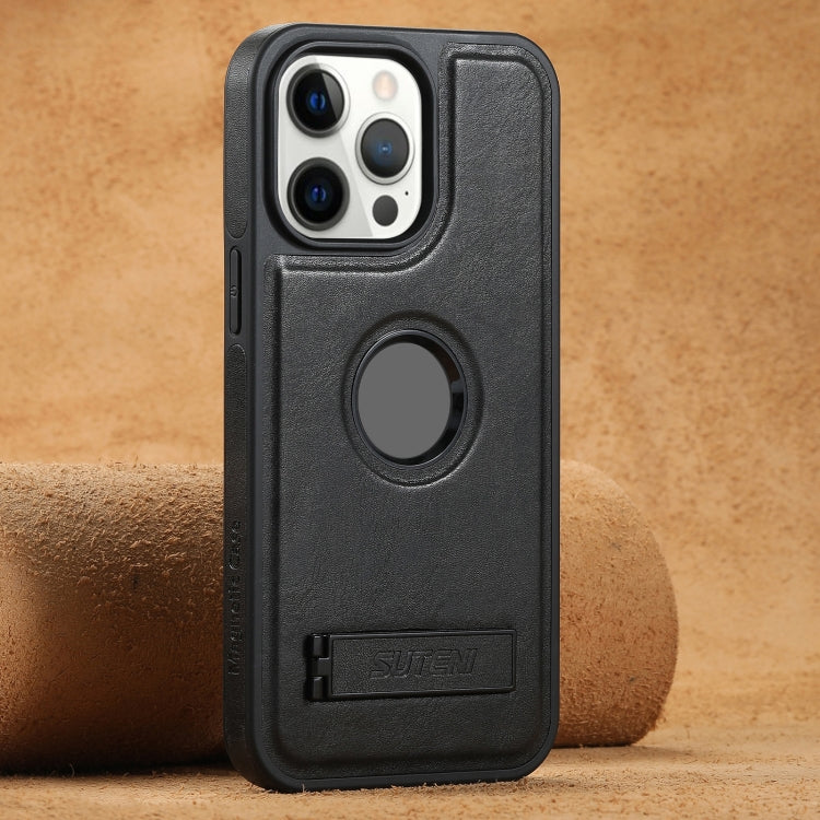 Funda trasera de cuero para teléfono Suteni ...