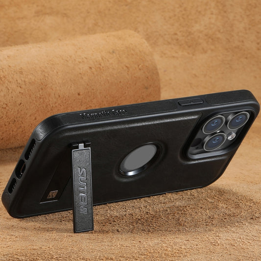 Funda trasera de cuero para teléfono Suteni ...